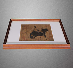 桂林市书画装裱配框服务案例